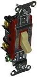 Hubbell 1222I Switch, Hubbell-Pro, 2-Pole, 20A, 120/277V, Ivory by Hubbell