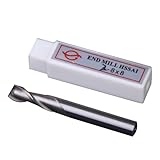 Lovoski 工業用品 HSS 2枚刃　鋼製 超硬エンドミル 加工用カッター アクセサリー　8mm x 8mm