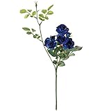 MAGIQ 東京堂 上質な造花  パレットローズ   ロイヤルブルー FM000120-033