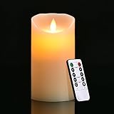 Flameless Candle & # xff0 C ; Da by 6インチリアルなダンスパーティのちらつきLED Wick、ホーム、パブリックエレガントイベント、バッテリーPowered、10-