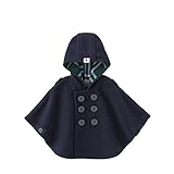 [ミキハウス] MIKIHOUSE イカリマーク♪スベビーマント (70cm-90cm) 13-3804-843 紺