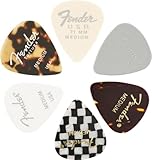 Fender Guitar Pick Medley - 6-Pack - Medium…