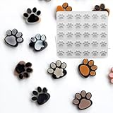 紗や工房 シリコンモールド 肉球 猫 レジン シリコン モールド 足跡 シリコン型 UVレジン LEDレジン シリコーン ねこ ネコ 動物 犬 にくきゅうミニ 小さい アニマル キャンドル 石鹸 アロマストーン 樹脂 ハンドメイド アクセサリーパーツ