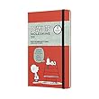 Moleskine 2019 12M Limited Edition Peanuts Weekly Notebook, Large, Weekly Notebook, Red, Hard Cover (5 x 8.25)
