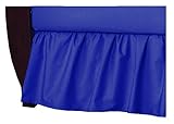 TL Care 100% Cotton Percale Crib Bed Skirt, Royal by TL Care