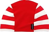 Anna Nicola(アンナニコラ) スイミングキャップ ボーダー柄 (80cm, レッド)
