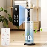 Runfrank 加湿器 大容量10L 空気清浄 知能恒湿 除菌 超音波式 静音 アロマ対応 32-55畳対応