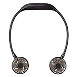 スリーアップ 熱中症対策 充電式 ネックツインファン ブラック HD-T2009BK