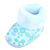 Zhhlinyuan 安定した品質 ベビー Girls Boys Soft Sole Snow Boots Toddler Warm Cotton Shoes One Size