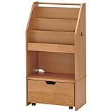 2017年度版 リーモ 絵本ラック よみたな できラボ NAL-ER-TB ティーブラウン