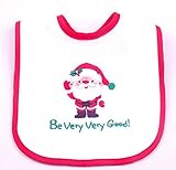 クリスマススタイ　ビブ　よだれかけ　2014　サンタクロース　ホワイト