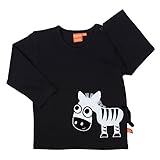 スウェーデンブランド　LIP FISH (リップ　フィッシュ）長袖Tシャツ　ゼブラ（ブラック）