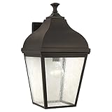 Feiss OL4003ORB 1-Bulb Outdoor Wall Lantern, Oil Rubbed Bronze Finish [並行輸入品]