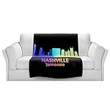 ブランケットウルトラソフトFuzzy 4サイズ！DIANOCHEデザインからby Angelina Vick City V Nashville TennesseeホームDecor Unique Des