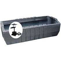タカラみかげ調プラ池ベランダ据置型RC185ポンプ付き Amazon.co.jp: タカラ みかげ調プラ池ベランダ据置型 RC185＋