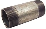 PANNEXT FITTINGS NG-20100 Galvanized Nipple, 2 x 10" [並行輸入品]