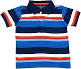 Tommy Hilfiger(トミーヒルフィガー) マルチボーダーポロシャツ 12M(9-12ヶ月) [並行輸入品]