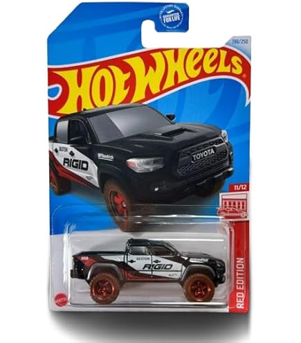 Amazon | Hot Wheels '20 Toyota Tacoma, Hot Trucks 4/10 [Blue