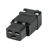 uxcell ソケット　メスコネクター　AC 250V 16A C19　IEC320 C19　ブラック