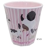 くまのがっこう[メラミンカップ]/ジャッキー 【ピンク 】