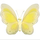 ナイロンHanging Butterflies Decorationsペイント – メッシュバタフライの装飾の女の子のベッドルーム、赤ちゃん保育園、ホーム、Playroom、結婚式、壁&天井by bu