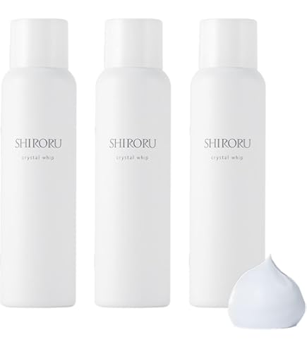 Amazon | SHIRORU (シロル) クリスタルホイップ ブラック『炭×炭酸で