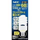 NECライティング:NEC 電球形蛍光ランプD形60W昼光色(E17) EFD15ED/11-E17-C2C 型式:EFD15ED/11-E17-C2C