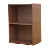 カラーボックス 2段 DCM-FCB6045 DK ダークブラウン 41.5x29x59.4㎝