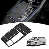 【メーカー直営】Mozan トヨタ アルファード 40系 シフトパネル ラバーマット 【ストレート式シフトレバー装備車】Zガソリン コンソールカバー ゴムマット カバー キズ防止 汚れ防止 指紋防止 車種専用 防水 防塵 内装パーツ アクセサリー
