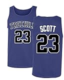 Ravensバスケットボールムービー# 23 Nathanスコット・One Tree Hill Jerseyスタイルメンズタンクトップ