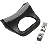 funnytoday365 2pcs Cooker Sauce Pan Pot交換ショートサイドハンドルメタルブラック圧力パン