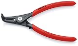 [N-000506150412]KNIPEX(ｸﾆﾍﾟｯｸｽ)4941-A21 軸用精密ｽﾅｯﾌﾟﾘﾝｸﾞﾌﾟﾗｲﾔｰ 曲(ｽﾄｯﾊ4941-A21