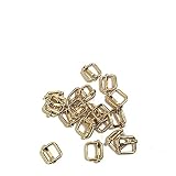 ECOKIJI(エコキジ)リュックカン 20mm 26mm 32mm 38mm 50mm選べる線径2.7mm 3.7mm 4.7mm 全14サイズ 全6色 20個セット 手芸 アクセサリーパーツ (シャンパンゴールド，32mm (S)線径3.7mm)(RKS32G20)