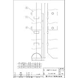 マサル工業 PE支線ガード CAP無 2.2m SUGT1X2.2 イエロー