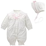 西松屋 フード付きパイルセレモニードレス（ミッキー/ミニー） 【新生児50-60cm】　ピンク