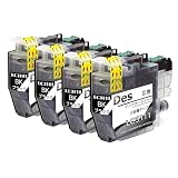 ブラザー(brother)用 LC3111 インクカートリッジ BK lc3111bk 互換インク ブラック lc3111bk 計4本 対応機種：DCP-J582N DCP-J973N DCP-J978N-B DCP-J978N-W DCP-J982N-B DCP-J982N-W DCP-J987N-W DCP-J981Nなど【残量表示/大容量タイプ/安心三年】