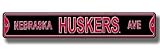 ネブラスカ州Huskers AveブラックStreet Sign