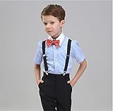 男の子スーツ 半袖 3点セット 蝶ネクタイ フォーマル フォーマルにもおでかけにもOK 男児/男の子/子供服/子供スーツ 紳士服 卒園式 入学式 卒業式 発表会 結婚式 七五三 上下セット 長ズボン 