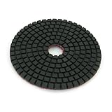 uxcell 研磨材　ポリシャー　ダイヤモンド研磨パッド　直径100mm　グリット100　タイル石　ウェットポリッシャー