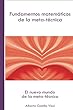 Fundamentos matemáticos de la meta-técnica (Spanish Edition)