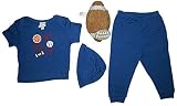 Combined Brands PANTS ベビー・ボーイズ US サイズ: 3-6 Months カラー: ブルー