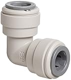 John Guest Acetal Copolymer Tube Fitting, Union Elbow, 1/4" Tube OD (Pack of 10) [並行輸入品]