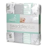 (エイデンアンドアネイ)Aden&Anais モスリンコットン ベビー おくるみ 4枚セット S116 baby star [並行輸入品]