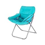 Zhi lian® レイクブルー怠惰なソファ折り畳み式椅子リクライニングチェア調節可能な高さソファークッション