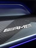 車のステッカー 4枚セット 高級 オーナメント アルミステッカー ト、AMGステッカー [並行輸入品]