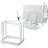 まな板スタンド まな板立て 収納 まな板スタンド プレート ホワイト 02496