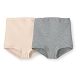 ウエスト・脚口らくらくスタンダードマタニティショーツ２色セット　　シャンパン＆杢グレー　サイズ:マタニティM‐L