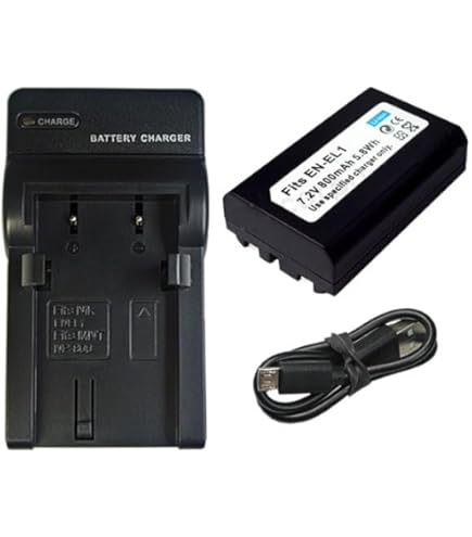 Amazon | NinoLite EN-EL1 NP-800 互換 バッテリー ニコンCOOLPIX 8700