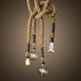 LightInTheBox Retro 1 Lamp Hemp Rope Chandelier Retro Country Style Pendant Lights Lighting Fixure [
