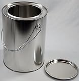 10缶入り 3KS手付き丸缶(2600cc)153F173mmブリキ生地(主にペイント用)